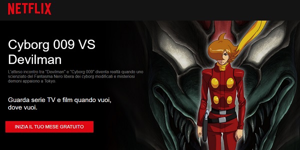 Cyborg 009 VS Devilman - netflix